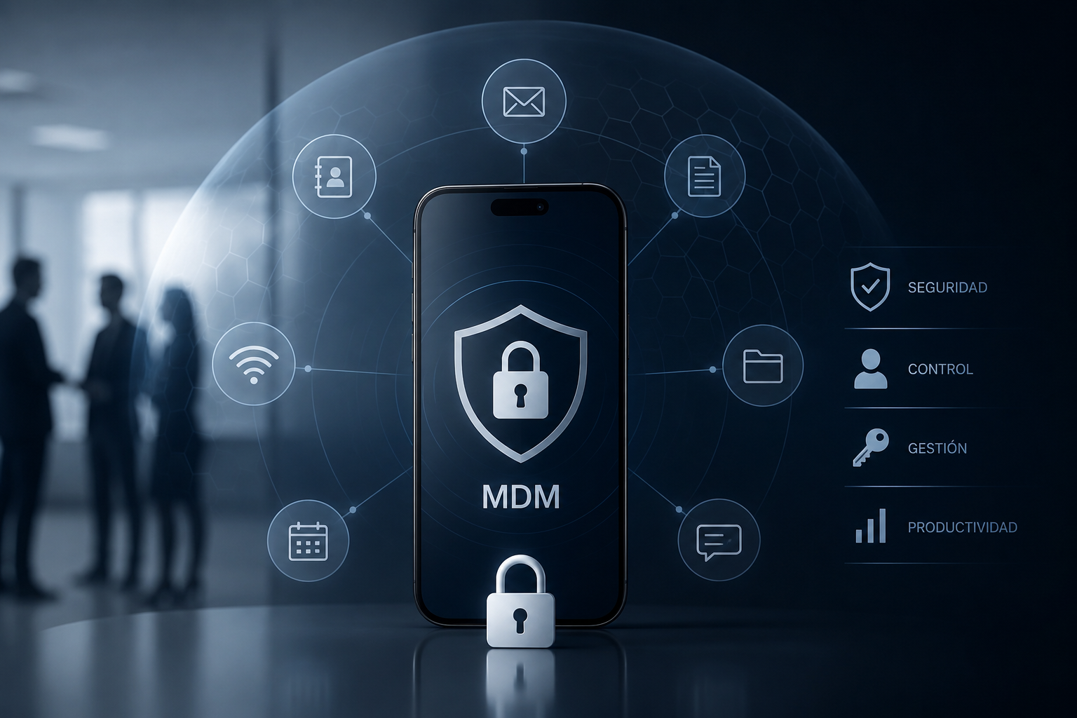 Esquema de Funcionamiento Centro de Control Seintek MDM